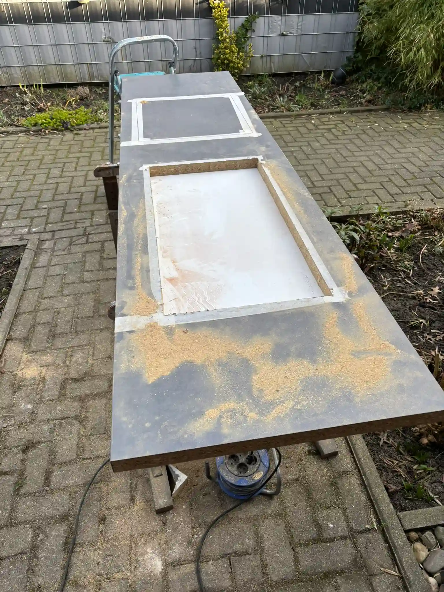 Arbeitsplattenzuschnitt